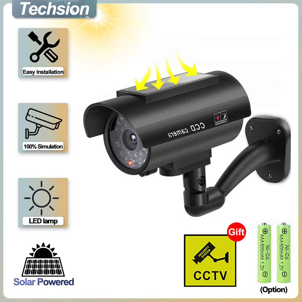 Solar Security Light - الألواح الشمسية محاكاة كاميرا مراقبة ،