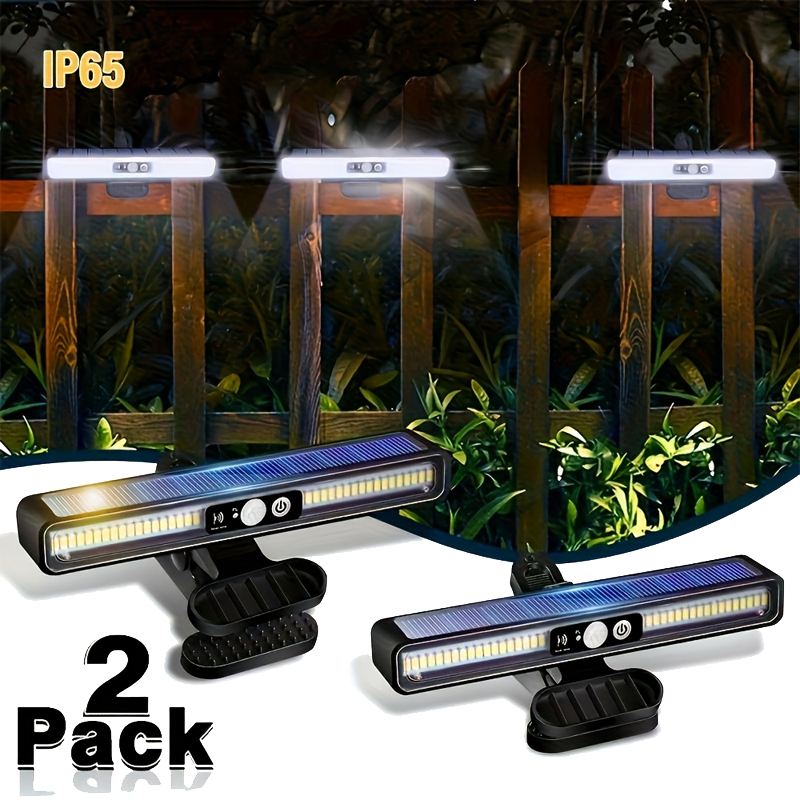 Solar Security Light - أضواء شمسية خارجية مقاومة للماء تعمل