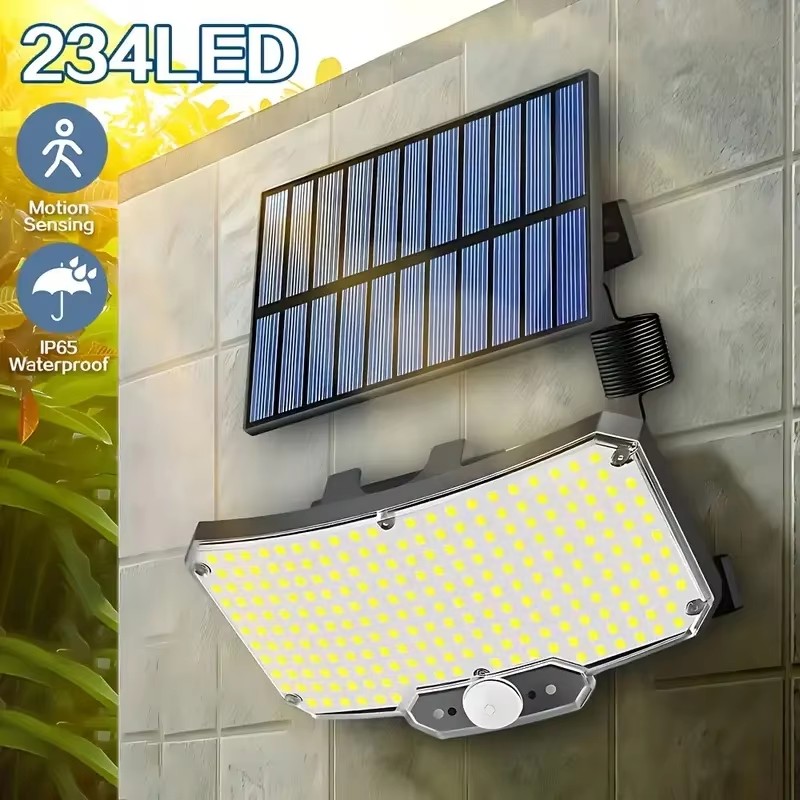 Solar Security Light - مصباح شمسي خارجي بـ 234 مصباح