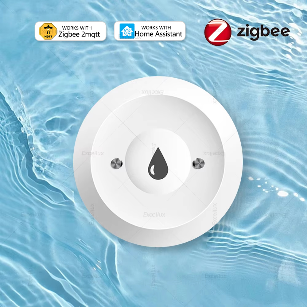 Home Security And Monitoring - زيجبي كاشف المياه تسرب الاستشعار إنذار