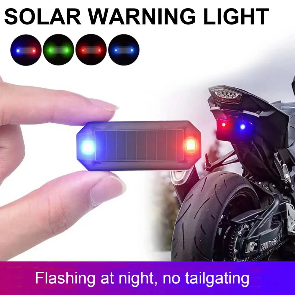 Solar Security Light - مصباح LED صغير للطاقة الشمسية للسيارة