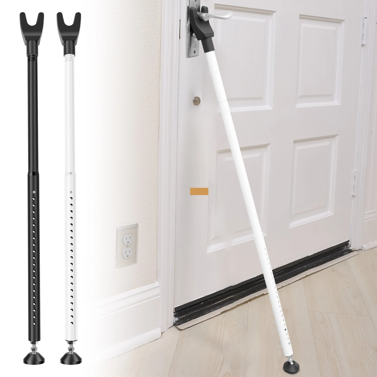Home Security Door Reinforcement Lock - قفل باب منزلق قابل للتعديل 44-55