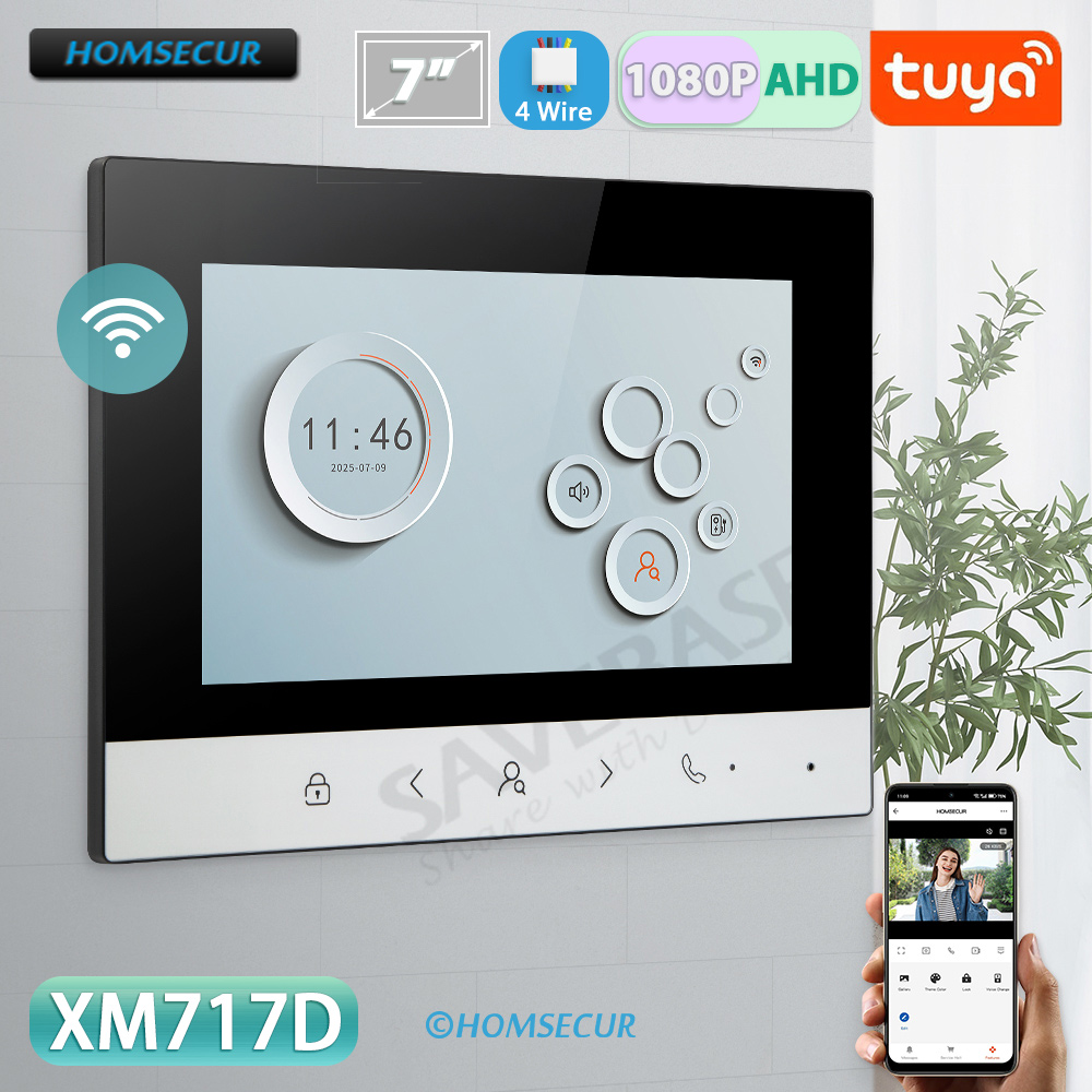 Home Security And Monitoring - شاشة مراقبة داخلية ذكية من تويا