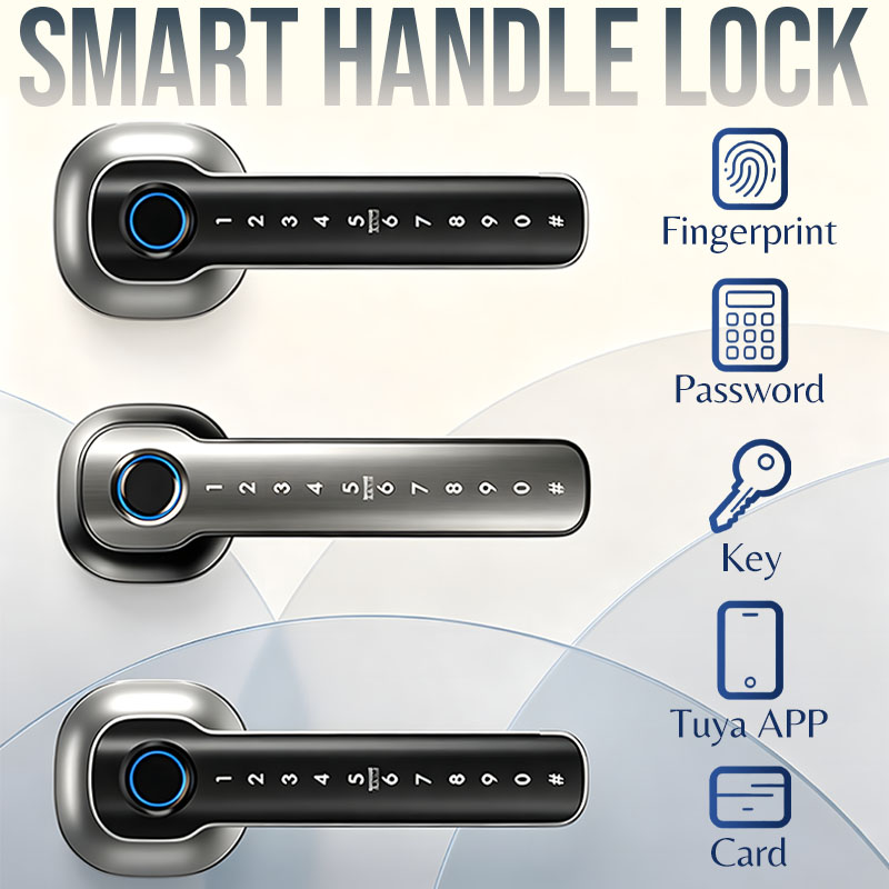 Home Security Door Reinforcement Lock - أجهزة أمان منزلية: قفل باب ذكي
