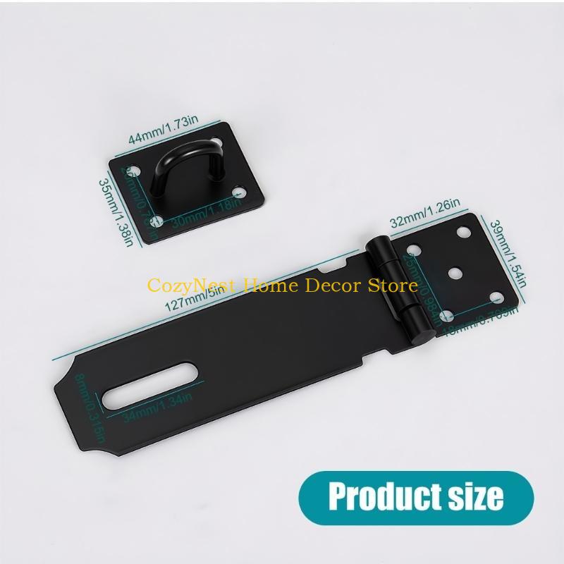 Home Security Door Reinforcement Lock - مزالج قوية قابلة للطي مصنوعة من