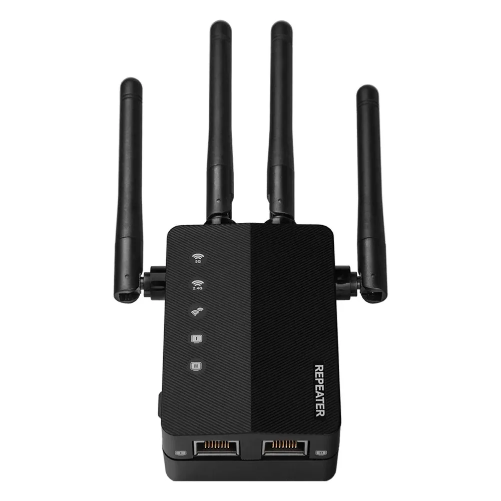 Home Security Features - يتميز موسع WiFi بقدرة 2.4/5.8 جيجا