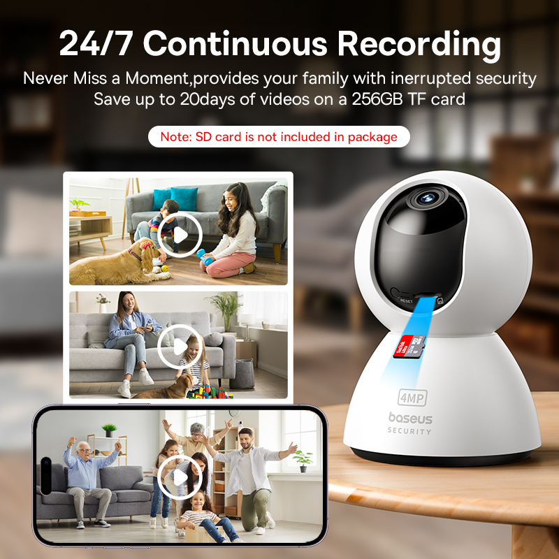 كاميرا Baseus 4MP IP كاميرا ذك - مراجعة Eufy Camera E220 وسعره