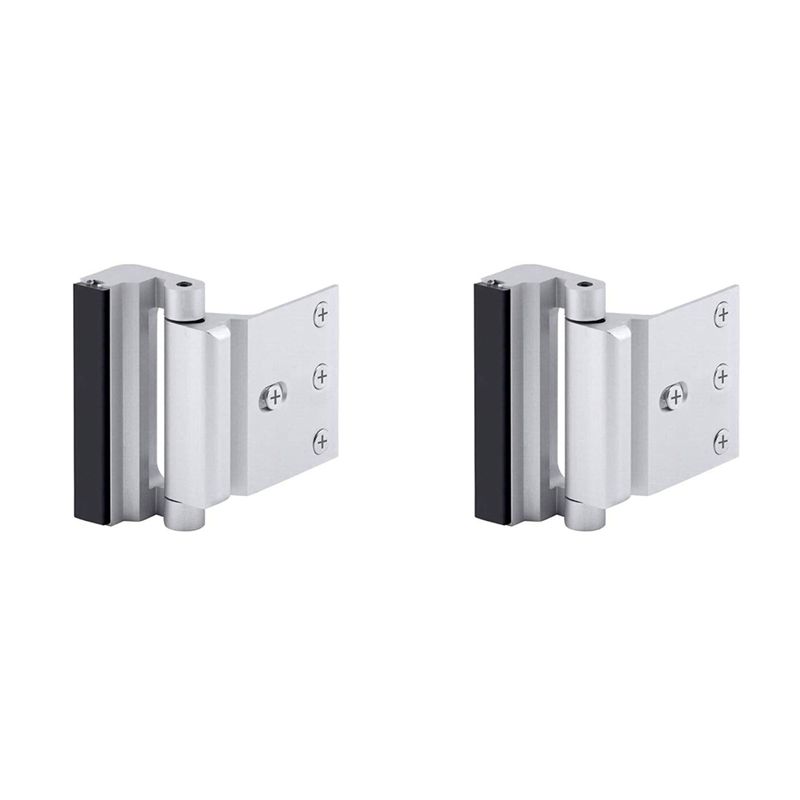 2X قفل أمان للباب المنزلي، قفل - مراجعة Home Security Door Reinforcement Lock وسعره