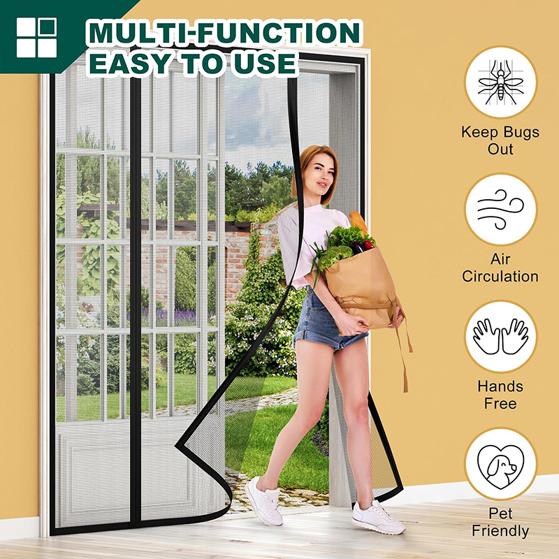 ستارة باب مغناطيسية، شبكة مضاد - مراجعة Home Security Door Reinforcement Lock وسعره