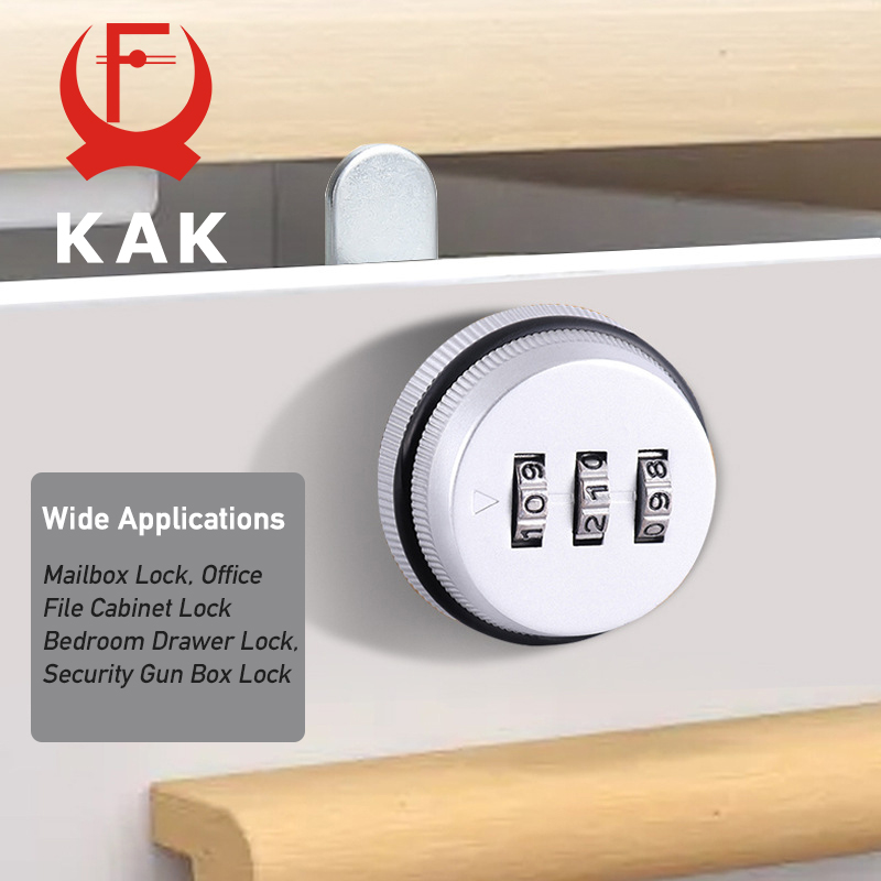 KAK مزيج قفل كامة خزانة كلمة ا - مراجعة Home Security Door Reinforcement Lock وسعره