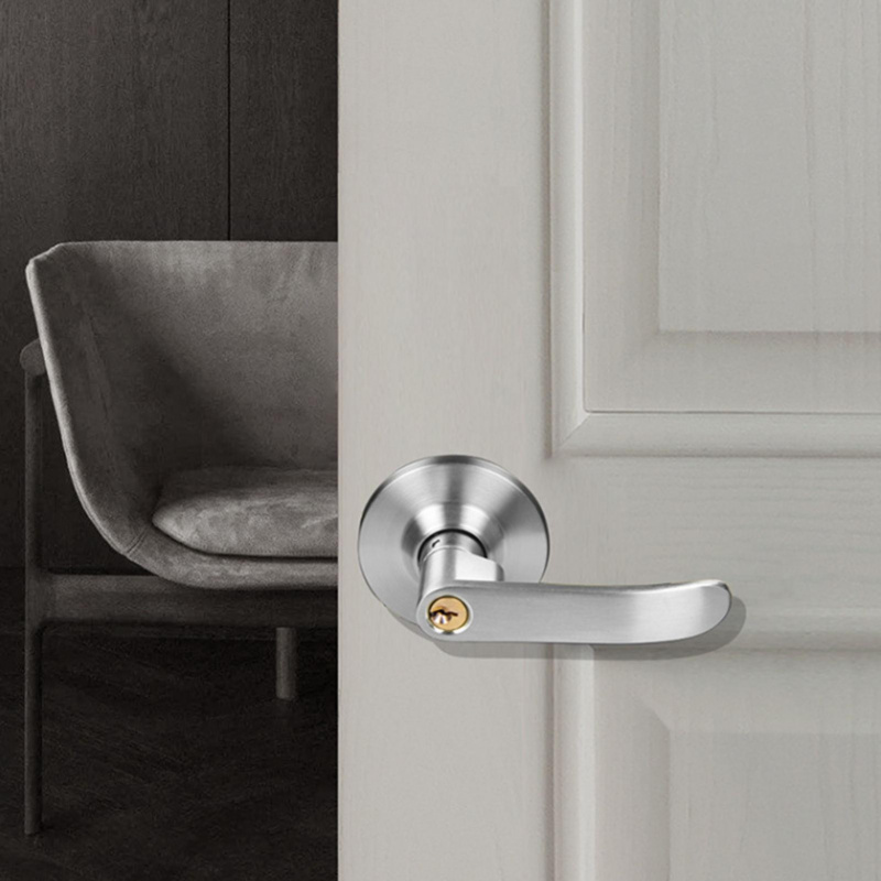 قفل مقبض الباب مع 3 مفاتيح، مق - مراجعة Home Security Door Reinforcement Lock وسعره