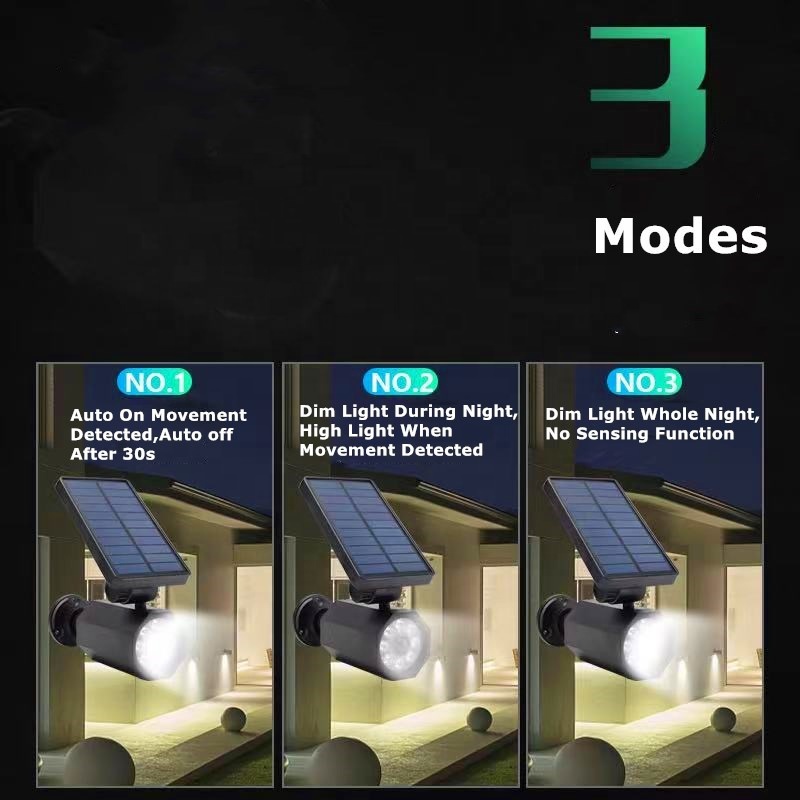 كاميرا وهمية 8 LED مقاومة للما - مراجعة Solar Security Light وسعره