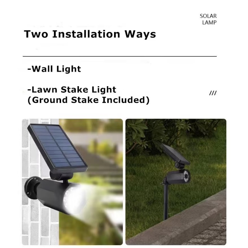 كاميرا وهمية 8 LED مقاومة للما - مراجعة Solar Security Light وسعره