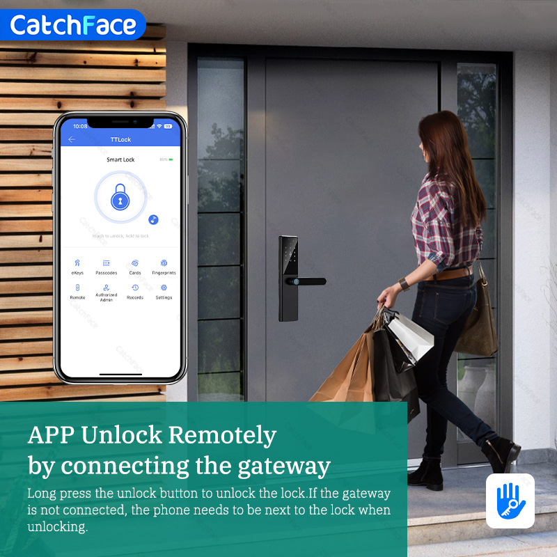بلوتوث بصمة قفل الباب TTLock A - مراجعة Home Security Door Reinforcement Lock وسعره