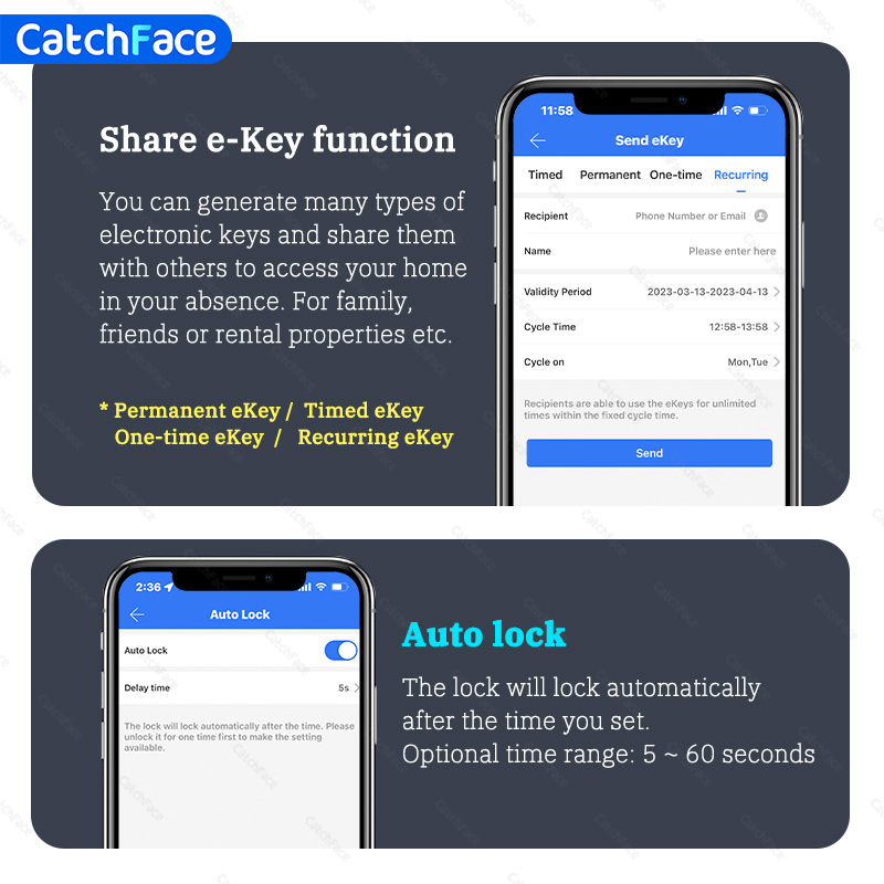 بلوتوث بصمة قفل الباب TTLock A - مراجعة Home Security Door Reinforcement Lock وسعره