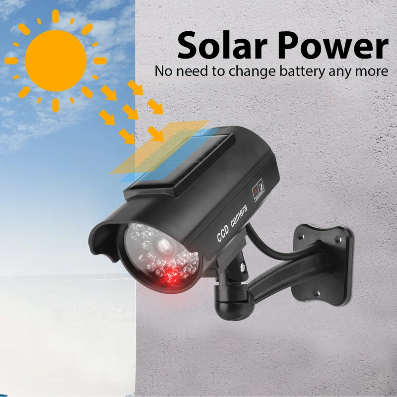 كاميرا أمنية وهمية تعمل بالطاق - مراجعة Solar Security Light وسعره