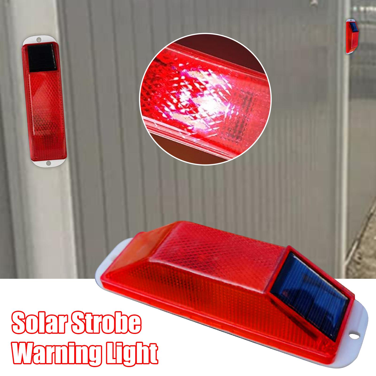 مصباح تحذير LED يعمل بالطاقة ا - مراجعة Solar Security Light وسعره
