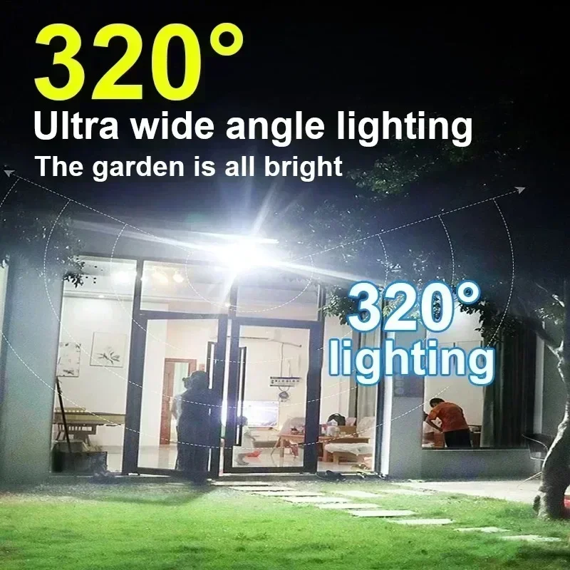12000LM مصباح الجدار الشمسي ال - مراجعة Solar Security Light وسعره