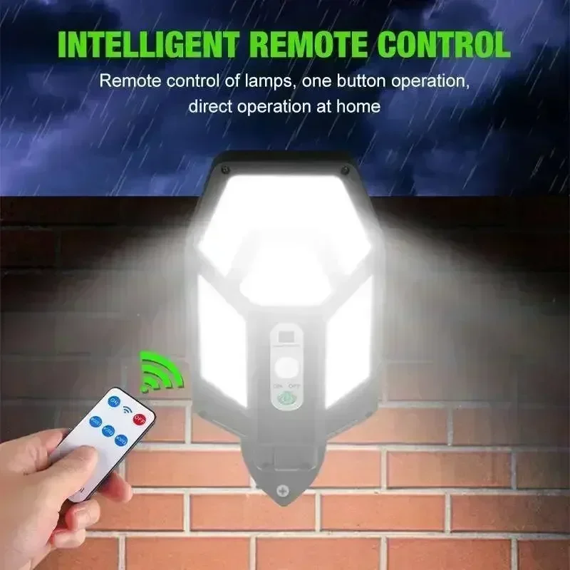 12000LM مصباح الجدار الشمسي ال - مراجعة Solar Security Light وسعره