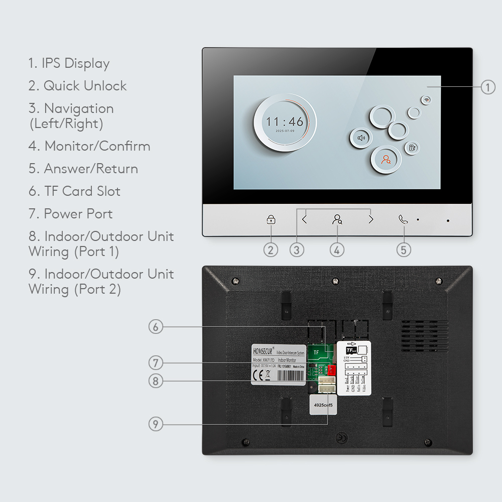 شاشة مراقبة داخلية ذكية من توي - مراجعة Home Security And Monitoring وسعره
