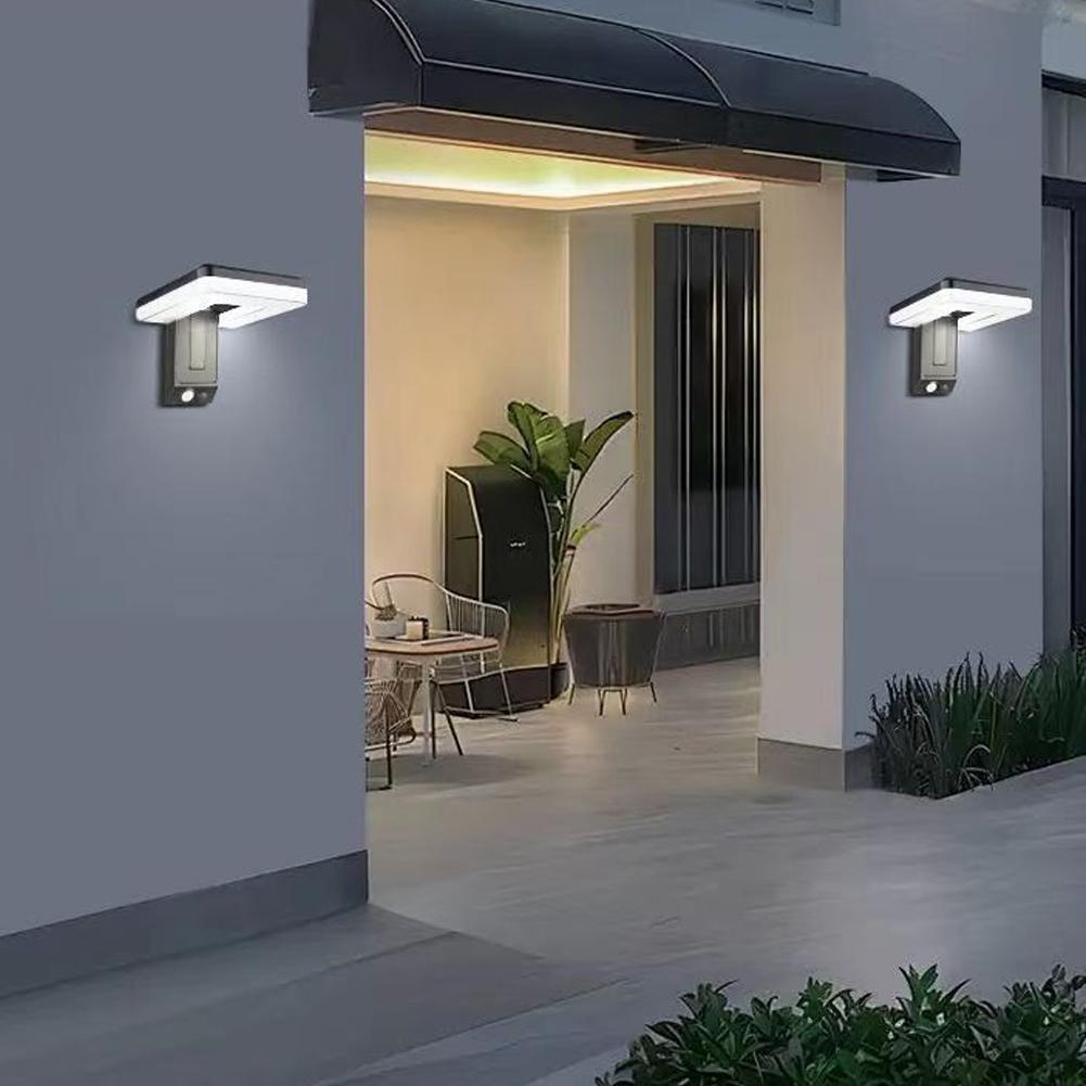 مصباح LED قابل للطي 120 °   مص - مراجعة Solar Security Light وسعره