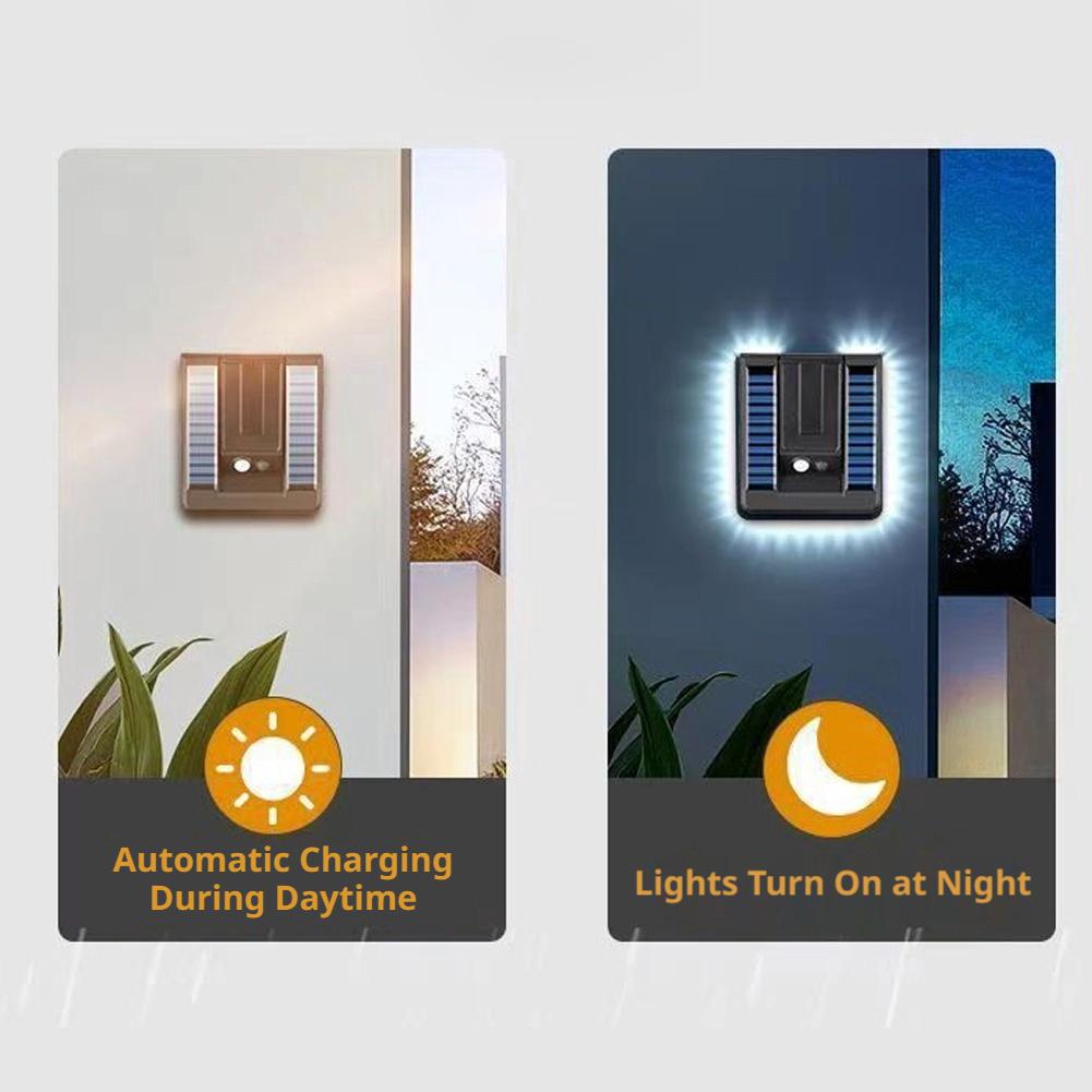 مصباح LED قابل للطي 120 °   مص - مراجعة Solar Security Light وسعره