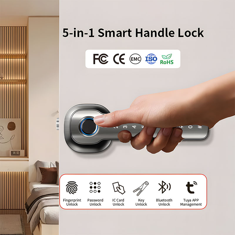 أجهزة أمان منزلية: قفل باب ذكي - مراجعة Home Security Door Reinforcement Lock وسعره