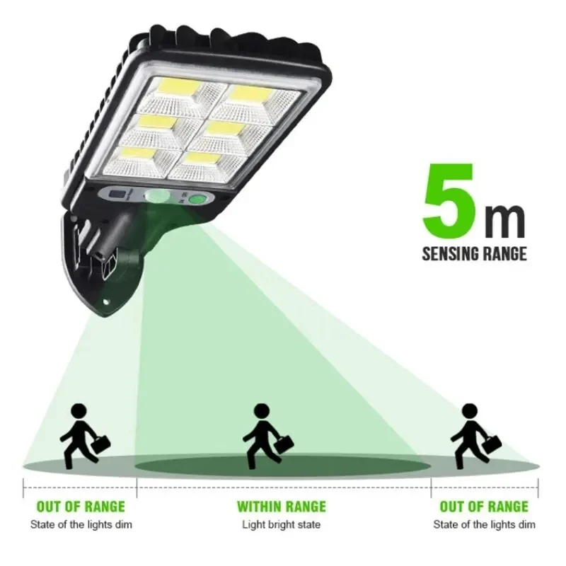 أضواء حديقة شمسية خارجية مع مس - مراجعة Solar Security Light وسعره