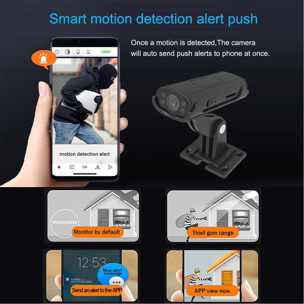كاميرا أمان منزلية لاسلكية صغي - مراجعة Home Security Features وسعره