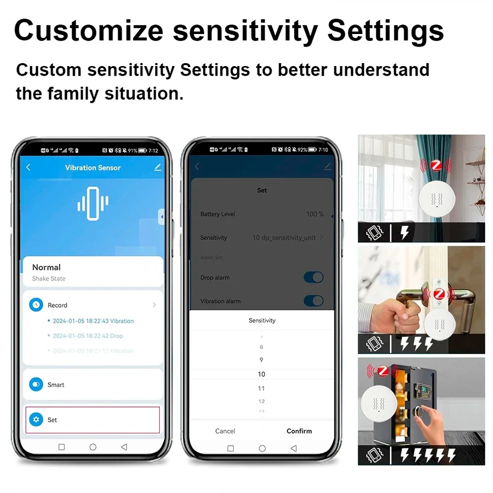 جهاز استشعار الاهتزاز والإمالة - مراجعة Home Security And Monitoring وسعره
