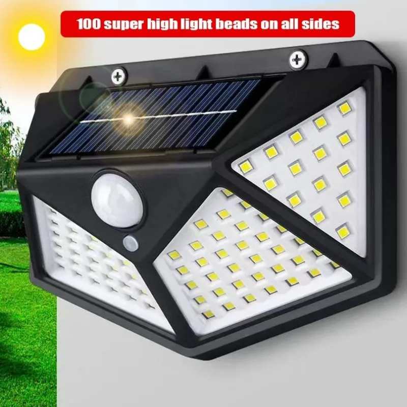 100Led مصباح للطاقة الشمسية مت - مراجعة Solar Security Light وسعره