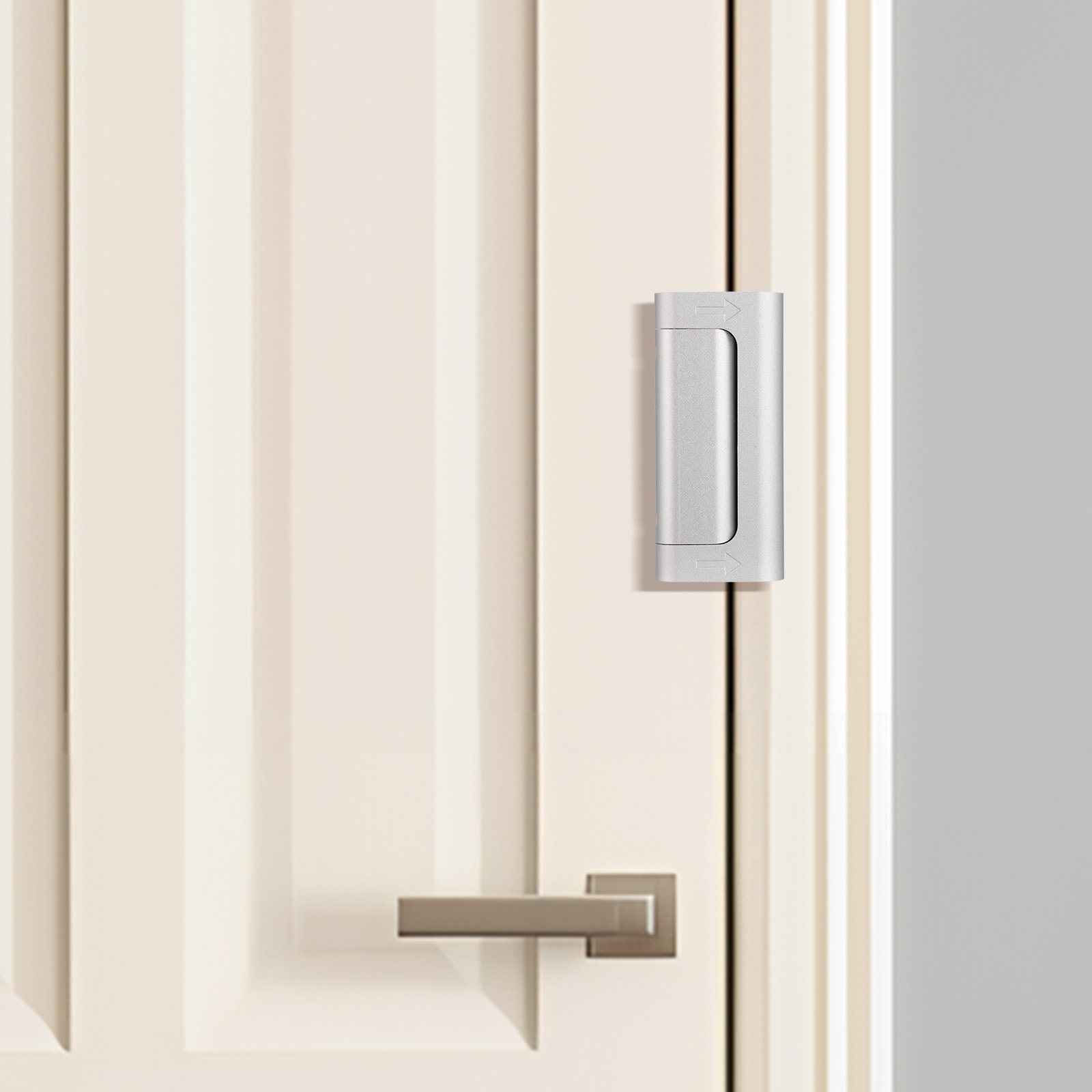 قطعتان من أقفال الأمان المصنوع - مراجعة Home Security Door Reinforcement Lock وسعره