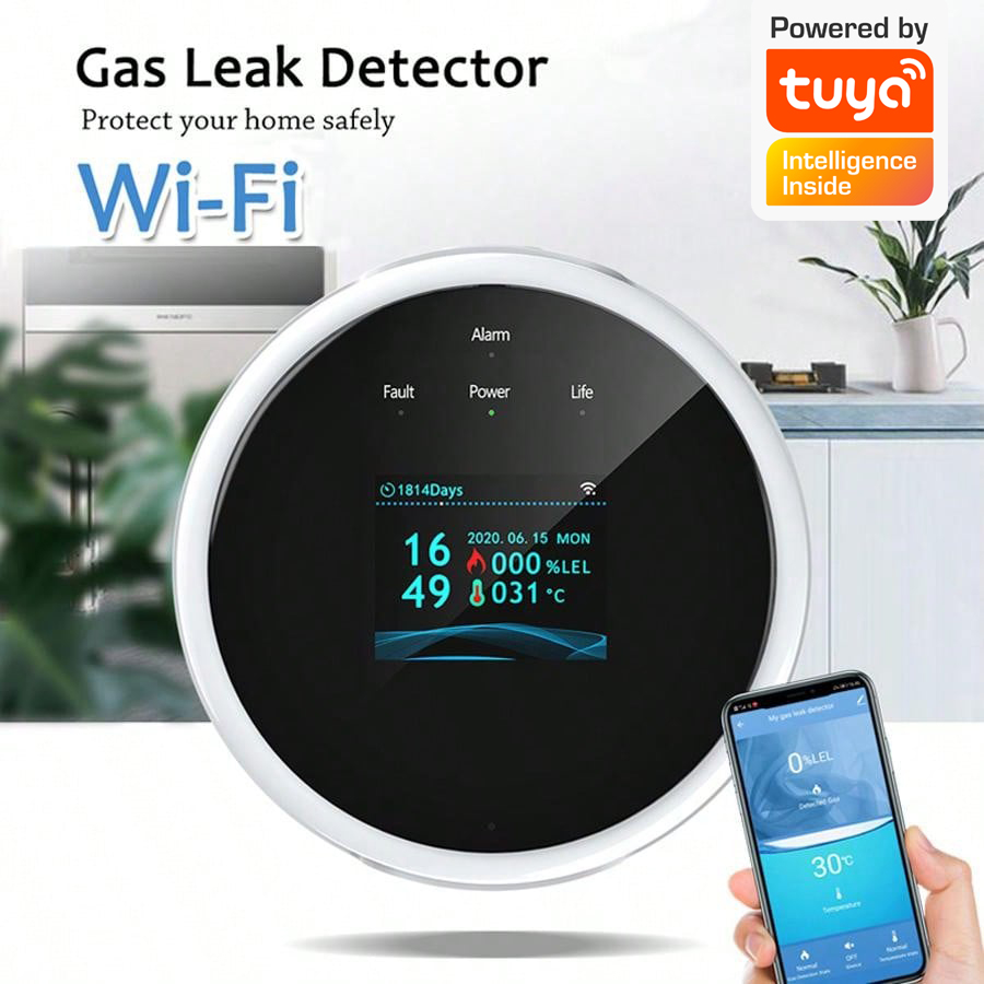 جهاز استشعار إنذار الغاز بتقني - مراجعة Home Security And Monitoring وسعره