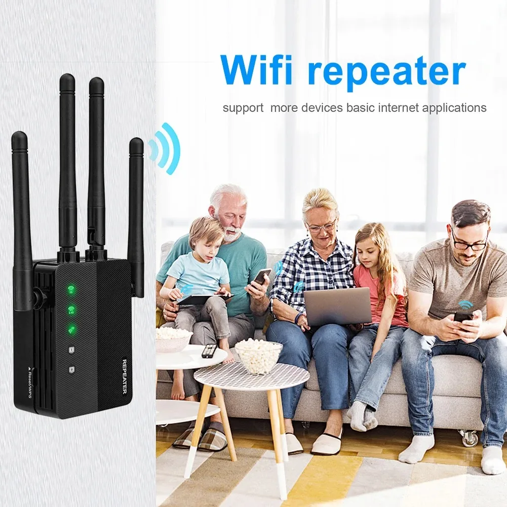 يتميز موسع WiFi بقدرة 2.4/5.8  - مراجعة Home Security Features وسعره