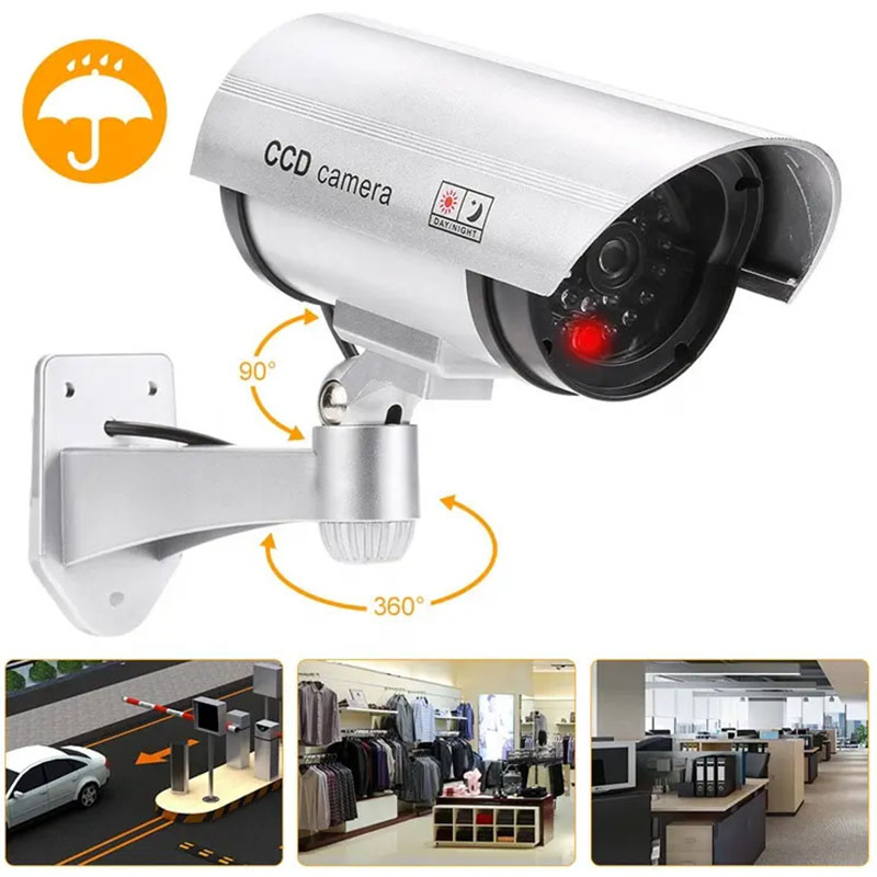 كاميرا مراقبة مقلدة، للاستخدام - مراجعة Home Security Features وسعره