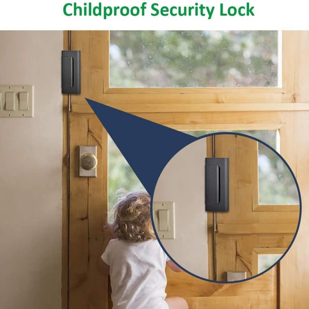 قفل تقوية للأبواب من سبائك الأ - مراجعة Home Security Door Reinforcement Lock وسعره