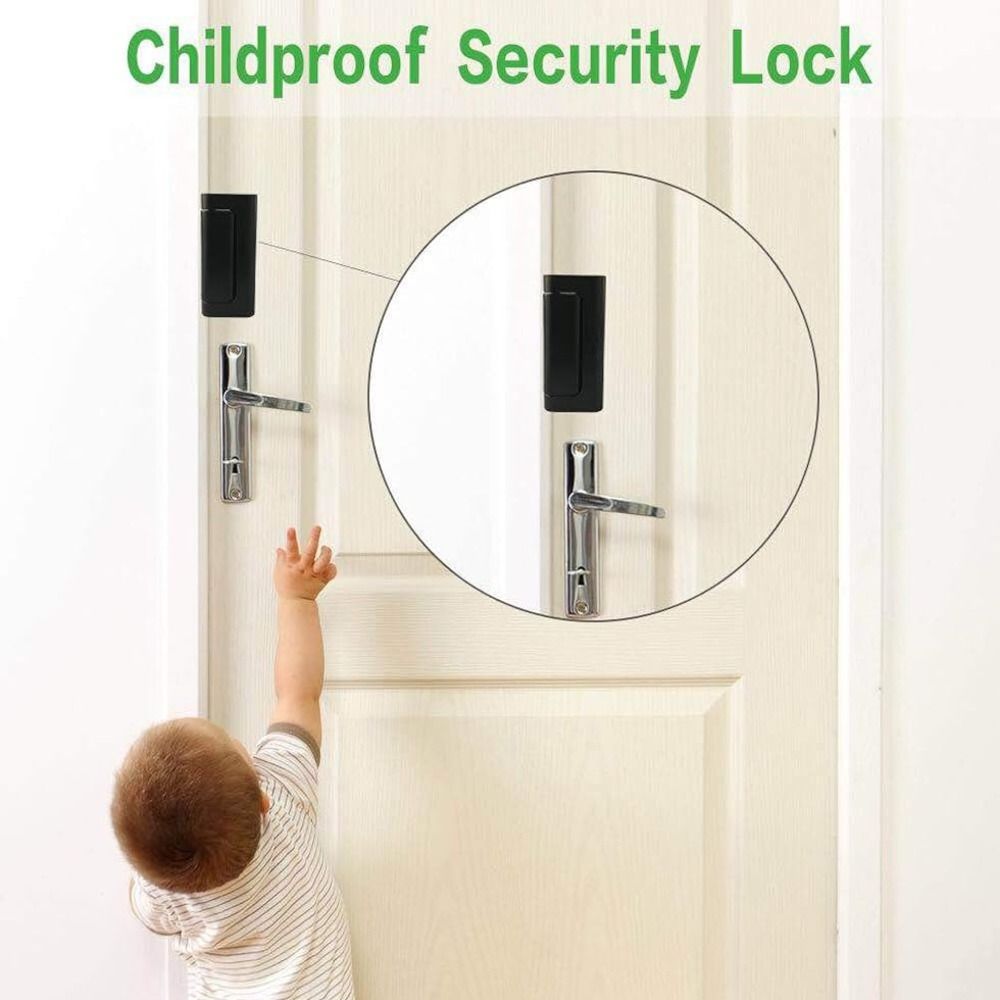 قفل تقوية للأبواب من سبائك الأ - مراجعة Home Security Door Reinforcement Lock وسعره
